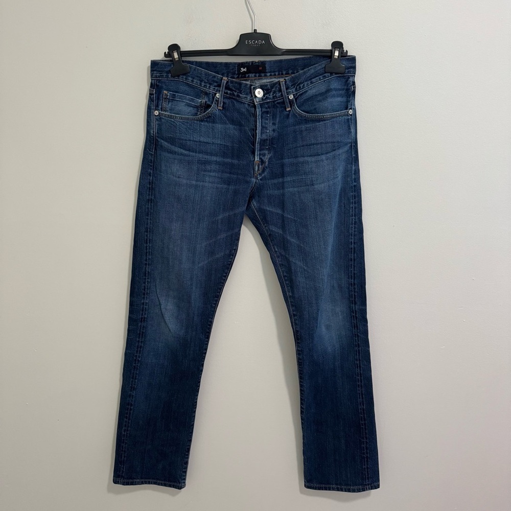 3X1 M4 Button Fly Jeans